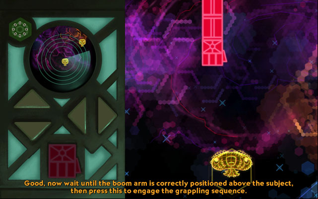 Control the ship's arm - Lower deck - Chapter 1 - Shay - Broken Age - Game Guide and Walkthrough
