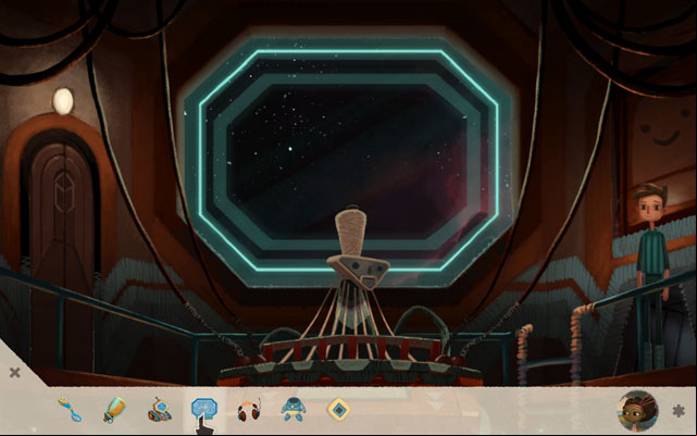 Use the coordinates - Lower deck - Chapter 1 - Shay - Broken Age - Game Guide and Walkthrough