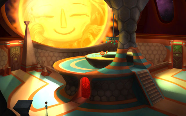 The control center - Exploring the ship - Chapter 1 - Shay - Broken Age - Game Guide and Walkthrough