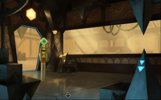 Put on full suit - Exploring the ship - Chapter 1 - Shay - Broken Age - Game Guide and Walkthrough