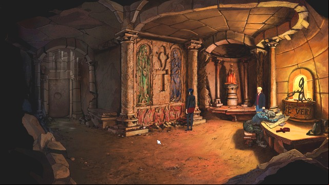 Once it is bright, you can take a look around the place. - George - Santa Cova Cave - Montserrat - Broken Sword: The Serpents Curse - Game Guide and Walkthrough
