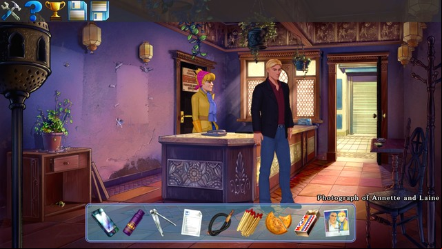 A picture of Ariette and Laine - George - Henris Apartment, Vera Security - Paris - Broken Sword: The Serpents Curse - Game Guide and Walkthrough