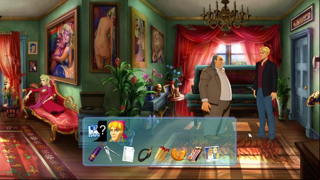 Start with talking to Laine - George - Gallery, Henris Apartment, Vera Security - Paris - Broken Sword: The Serpents Curse - Game Guide and Walkthrough
