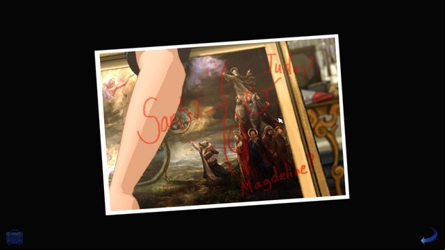 Marques left you some clues. - George - Gallery, Nicos Apartment - Paris - The Next Visit - Broken Sword: The Serpents Curse - Game Guide and Walkthrough