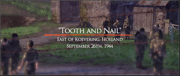 TIME AND PLACE - Chapter 10: Tooth and Nail - FIRST ASSIGNMENT:br Destroy the 4 88's - part 1 - Chapter 10: Tooth and Nail - Brothers in Arms: Hells Highway - Game Guide and Walkthrough