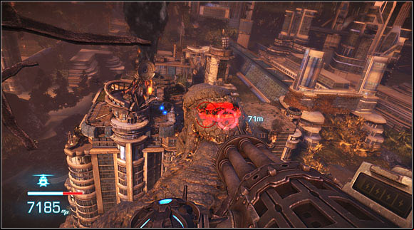 The enemy's weak point. - Act V - Chapter 3 - p. 2 - Walkthrough - Bulletstorm - Game Guide and Walkthrough