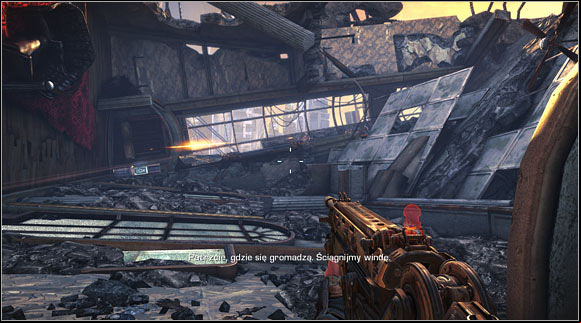 Another chance for a unique Skillshot - a vertical elevator shaft. - Act IV - Chapter 3 - p. 2 - Walkthrough - Bulletstorm - Game Guide and Walkthrough