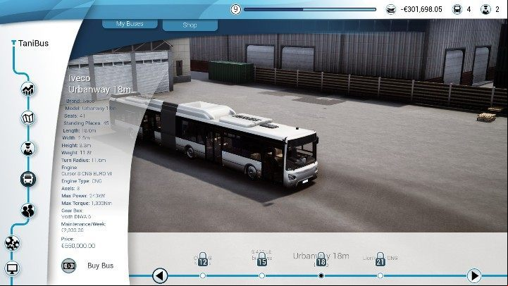 The Iveco Urbanway 18m will be unlocked at level 18 - Which bus should I choose in Bus Simulator 18? - FAQ - Bus Simulator 18 Game Guide