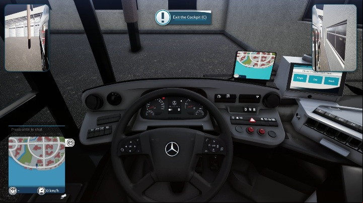 After ending a trip, you have to drive your bus to the garage - How to start and end your trip in Bus Simulator 18? - FAQ - Bus Simulator 18 Game Guide