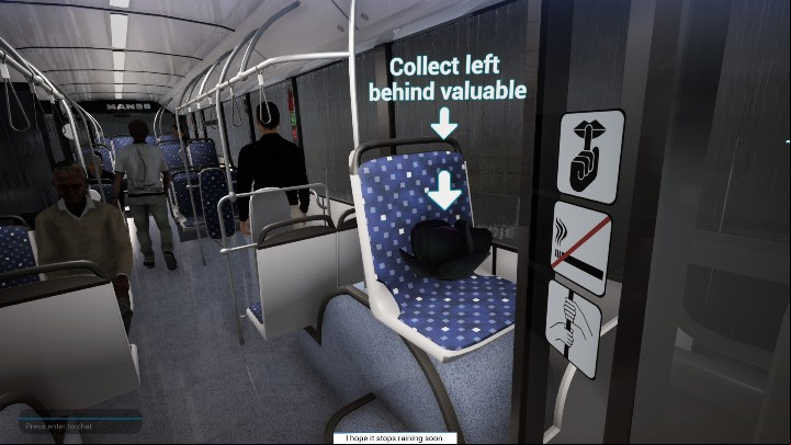 Sometimes, you can also have a situation where a enger forgets to leave the bus - Random events in Bus Simulator 18 - Route - Bus Simulator 18 Game Guide