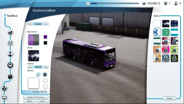 Skins are unlocked every 3 levels - Painting and decaling your bus in Bus Simulator 18 - Buses - Bus Simulator 18 Game Guide