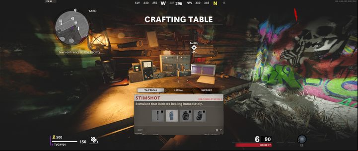 You can get the healing items at the crafting table. - Call of Duty Cold War: Zombies - Beginner tips - Zombie mode - Call of Duty Cold War Guide