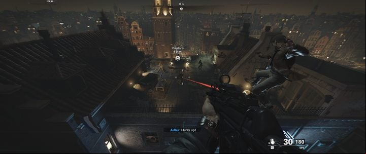 When you jump over the edge, time will slow down. - Call Of Duty Cold War: Nowhere Left to Run - solution, walkthrough description - Walkthrough - Call of Duty Cold War Guide