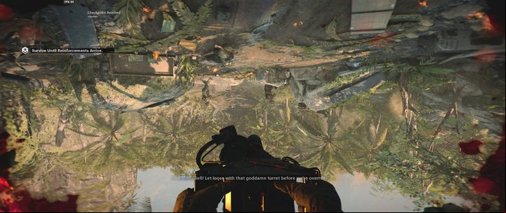Defend yourself with a minigun - Call Of Duty Cold War: Fracture Jaw - walkthrough - Walkthrough - Call of Duty Cold War Guide