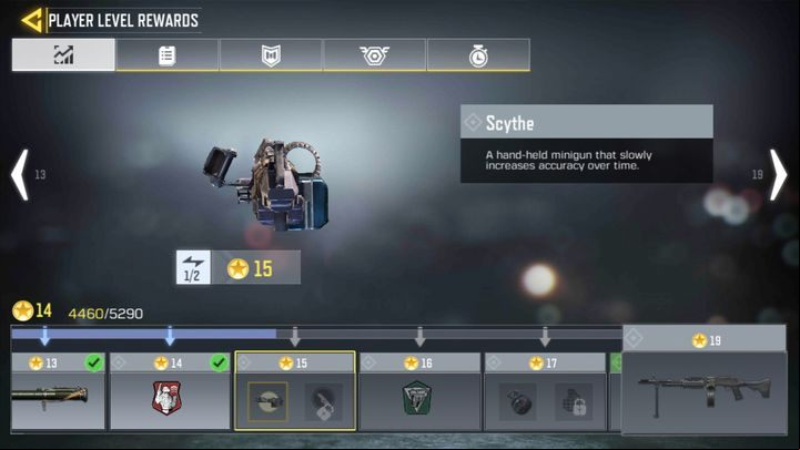 In addition, in the case of weapons, there is also an option to advance to the next level - How does the promotion system work in Call of Duty Mobile? - FAQ - Call of Duty Mobile Guide