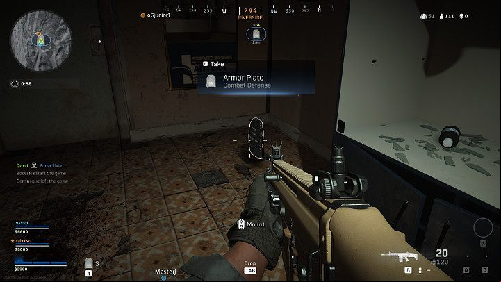 In Call of Duty Warzone, you can find armor plates in random locations on the map - Warzone: Game interface - Warzone: Gameplay basics - Warzone Guide