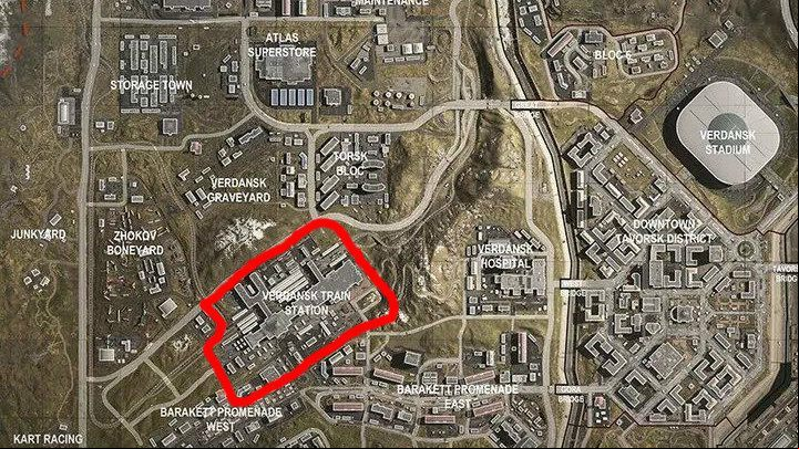 The area of the Verdansk Train Station is really vast - weapons can be found literally anywhere - Warzone: Verdansk Train Station - information, weapons - Warzone: Best places to land - Warzone Guide