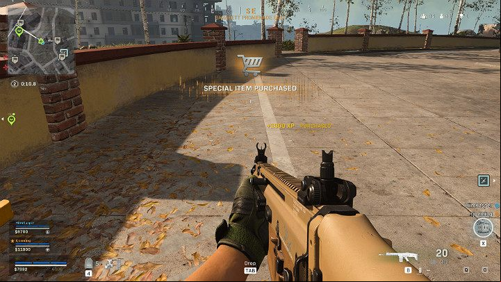 Depending on the option selected in the store, the player can get a certain number of experience points - Warzone: Level up - how to quickly earn experience? - Basics - Warzone Guide