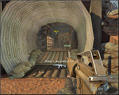 After taking over the part of the hill which used to be occupied by the enemies, go into a burning building - S.O.G. | Intel - Intel location - Call of Duty: Black Ops Game Guide & Walkthrough