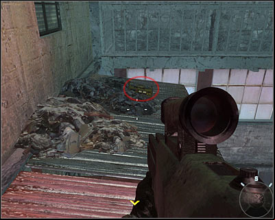 After jumping onto the red fragment of the roof, turn around and the secret will be in front of you - Numb3rs | Intel - Intel location - Call of Duty: Black Ops Game Guide & Walkthrough