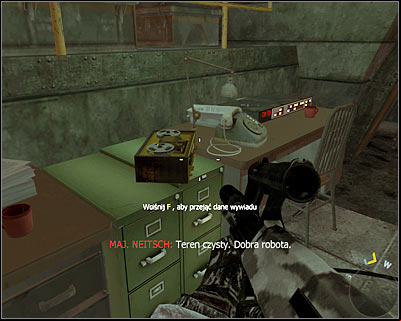 You will secret on the left, near the phone - WMD | Intel - Intel location - Call of Duty: Black Ops Game Guide & Walkthrough