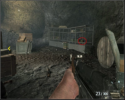 After the end of the battle, check the area on the right - Payback | Intel - Intel location - Call of Duty: Black Ops Game Guide & Walkthrough