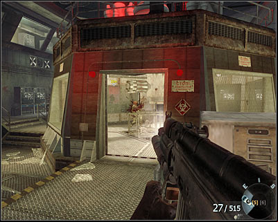 After reaching the laboratory get into the central room guard by a single soldier - Rebirth | Intel - Intel location - Call of Duty: Black Ops Game Guide & Walkthrough