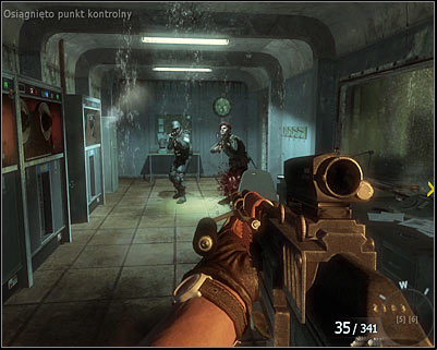 At the end of this mission you will reach a control room situated upstairs guarded by two hostile soldiers - Redemption | Intel - Intel location - Call of Duty: Black Ops Game Guide & Walkthrough