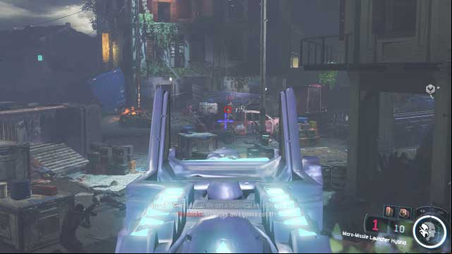 Shooting with homing projectiles - 3. In Darkness - Walkthrough - Call of Duty: Black Ops III - Game Guide and Walkthrough