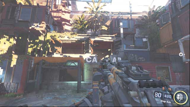 A broken window is all thats left of a turret - 4. Provocation - Walkthrough - Call of Duty: Black Ops III - Game Guide and Walkthrough