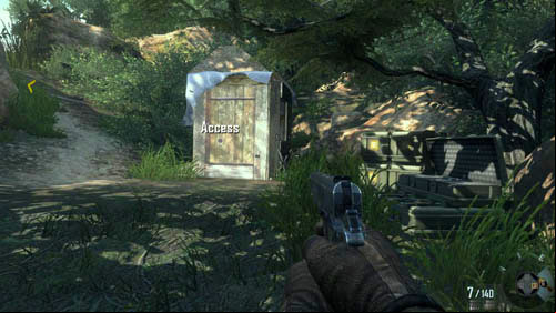 Objective: Enter village and find radio - Mission 01: PYRRHIC VICTORY | Missions: Walkthrough - Missions: Walkthrough - Call of Duty: Black Ops II Game Guide & Walkthrough