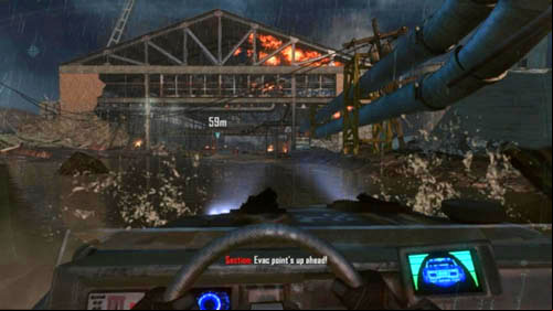 When the drone is destroyed (regardless of the option you chose above), you will have to make a decision while entering the great hall in front of you (picture above) - Mission 05: FALLEN ANGEL | Missions: Walkthrough - Missions: Walkthrough - Call of Duty: Black Ops II Game Guide & Walkthrough