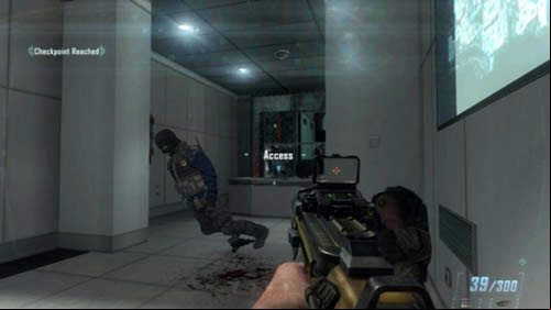 Objective: Access CRC computer and search for Karma - Mission 06: KARMA | Missions: Walkthrough - Missions: Walkthrough - Call of Duty: Black Ops II Game Guide & Walkthrough