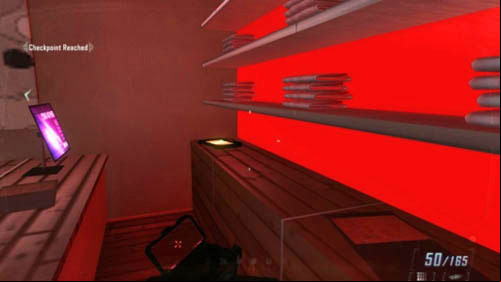 When you clear the area around the stairs of enemies, start going down - Mission 06: KARMA | Missions: Walkthrough - Missions: Walkthrough - Call of Duty: Black Ops II Game Guide & Walkthrough