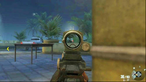 When youve crawled to the second pot (or, if a grenade lands on your side), get up and run to the left, around the corner - Mission 07: SUFFER WITH ME | Missions: Walkthrough - Missions: Walkthrough - Call of Duty: Black Ops II Game Guide & Walkthrough