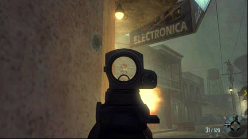 When the smoke has died out, the allies should have killed most of the enemies - Mission 07: SUFFER WITH ME | Missions: Walkthrough - Missions: Walkthrough - Call of Duty: Black Ops II Game Guide & Walkthrough