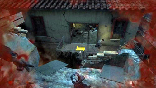 Upstairs, walk up to the word Help on the left and wait for your character to pull Noriega - Mission 07: SUFFER WITH ME | Missions: Walkthrough - Missions: Walkthrough - Call of Duty: Black Ops II Game Guide & Walkthrough