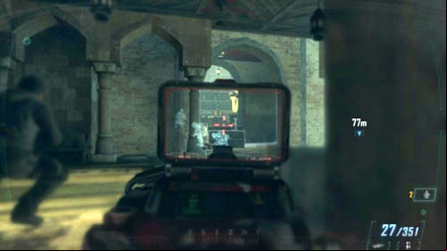 For now, however, go back to the place where you entered the courtyard - Mission 08: ACHILLES VEIL | Missions: Walkthrough - Missions: Walkthrough - Call of Duty: Black Ops II Game Guide & Walkthrough