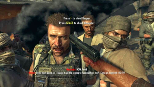 Watch the cutscene - Mission 08: ACHILLES VEIL | Missions: Walkthrough - Missions: Walkthrough - Call of Duty: Black Ops II Game Guide & Walkthrough