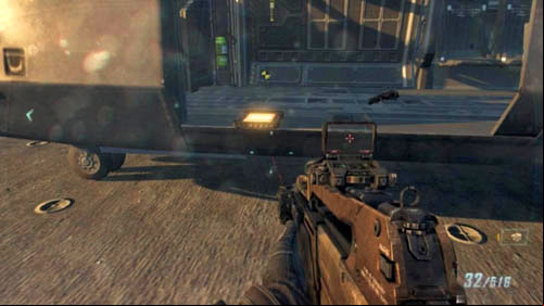 Stay on the right side of your robot - Mission 09: ODYSSEUS | Missions: Walkthrough - Missions: Walkthrough - Call of Duty: Black Ops II Game Guide & Walkthrough