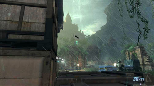To this challenge you must have EMP grenades - Mission 02: CELERIUM | Missions: Challenges - Missions: Challenges - Call of Duty: Black Ops II Game Guide & Walkthrough