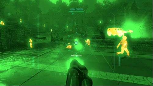 Get the turret going and begin the extermination (picture above), but do not shoot all the time, because it will get overheated - Mission 02: CELERIUM | Missions: Challenges - Missions: Challenges - Call of Duty: Black Ops II Game Guide & Walkthrough