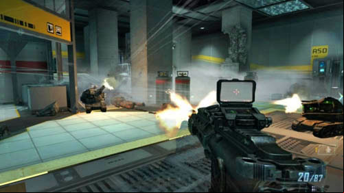 If it didnt show up, you will have one last chance soon after youve freed the scientist from the container - Mission 02: CELERIUM | Missions: Challenges - Missions: Challenges - Call of Duty: Black Ops II Game Guide & Walkthrough