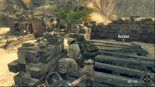 When you get to the ruins, your objective will be to locate the Stinger - Mission 03: OLD WOUNDS | Missions: Challenges - Missions: Challenges - Call of Duty: Black Ops II Game Guide & Walkthrough