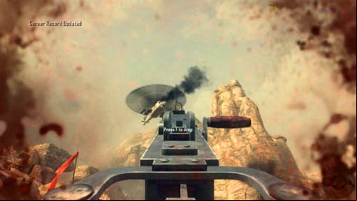 When you drive the tank and the transporter back (and possibly perform the challenge below), you will have to deal with the helicopters - Mission 03: OLD WOUNDS | Missions: Challenges - Missions: Challenges - Call of Duty: Black Ops II Game Guide & Walkthrough