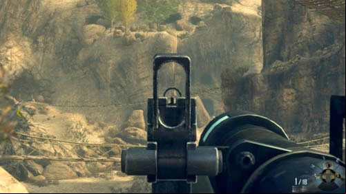 Actually, you need to watch out only for one thing here - the snipers taking positions on the wooden bridges (picture above) - Mission 03: OLD WOUNDS | Missions: Challenges - Missions: Challenges - Call of Duty: Black Ops II Game Guide & Walkthrough