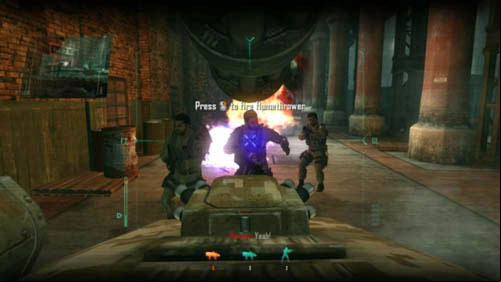 Then, shortly after that, when you get discovered, you will take control over the very CLAW - Mission 05: FALLEN ANGEL | Missions: Challenges - Missions: Challenges - Call of Duty: Black Ops II Game Guide & Walkthrough