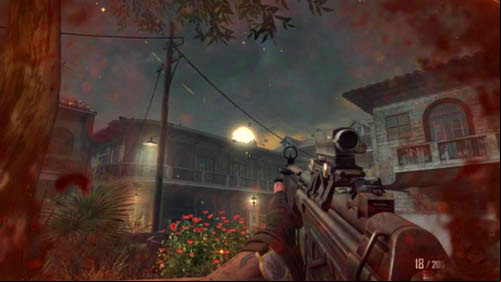 The only difficulty in this challenge is to find a suitable target - Mission 07: SUFFER WITH ME | Missions: Challenges - Missions: Challenges - Call of Duty: Black Ops II Game Guide & Walkthrough