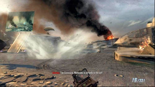 A very easy challenge, but it excludes the one above - Mission 09: ODYSSEUS | Missions: Challenges - Missions: Challenges - Call of Duty: Black Ops II Game Guide & Walkthrough