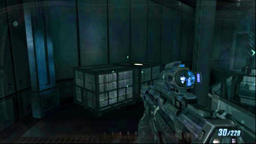 At the end of the mission you will get to an oval, dark room - Mission 11: JUDGMENT DAY | Intel - Intel - Call of Duty: Black Ops II Game Guide & Walkthrough